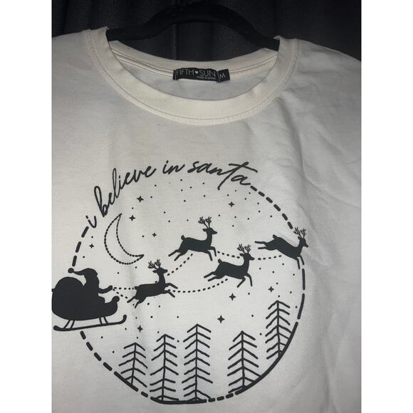 Ugly Christmas Sweater Xmas Sweatshirt Crewneck Size Medium - Picture 2 of 3